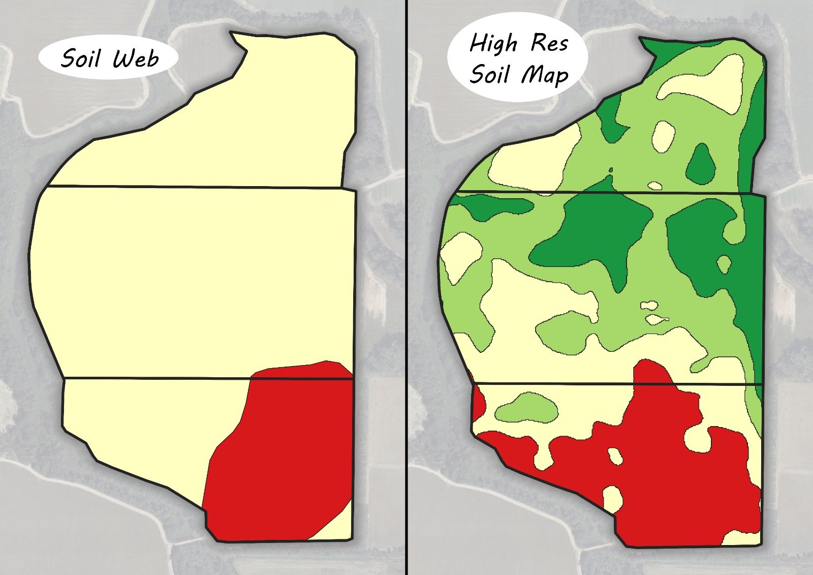 High-resolution soil map — AGfarms Insight
